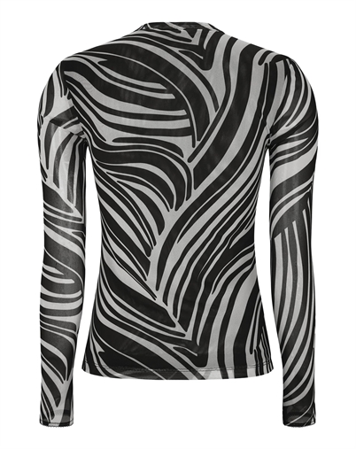 Soft Rebels - SRMaryam Top - Zebra Print